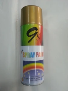 G&S SPRAY PAINT CAN GOLD