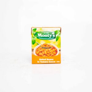 MONTYS BAKED BEANS 12X410G