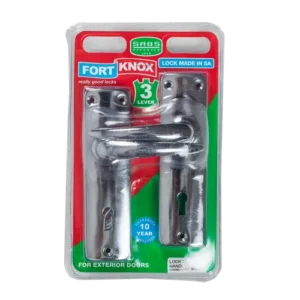 F/KNOX LOCKSET 3L CHROME PLATED