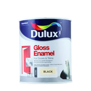 DUL GLOSS BLACK 1X1LT