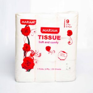 MARIAM 2PLY TISS 1X9S